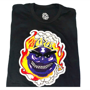 Zip It Face (Black/ Purple)